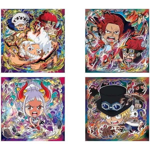 Amazon.co.jp: にふぉるめーしょん ワンピース大海賊シールウエハース